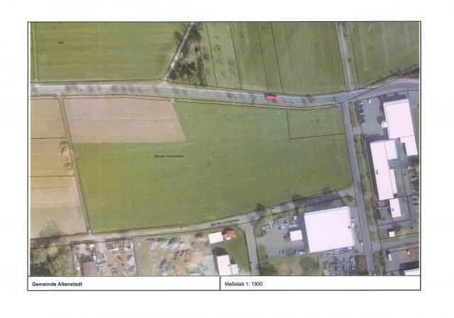 Gewerbegebiet, Industriegebiet: Gewerbegebiet Bei den Lochäckern (Commercial industrial area)