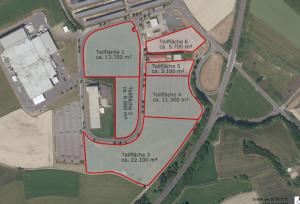 Gewerbegebiet, Industriegebiet: Gewerbegebiet Ost II (Commercial industrial area)