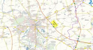 Gewerbegebiet, Industriegebiet: Industriegebiet Star Park Halle A 14 (Commercial industrial area)