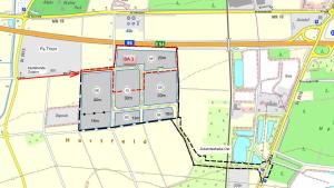 Gewerbegebiet, Industriegebiet: Interkommunaler Gewerbepark A96 Bad Wörishofen/Allgäu (Commercial industrial area)