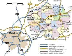 Gewerbegebiet, Industriegebiet: Gewerbegebiet „Roßmais“ (Commercial industrial area)